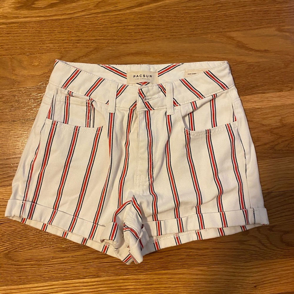 pacsun denim shorts